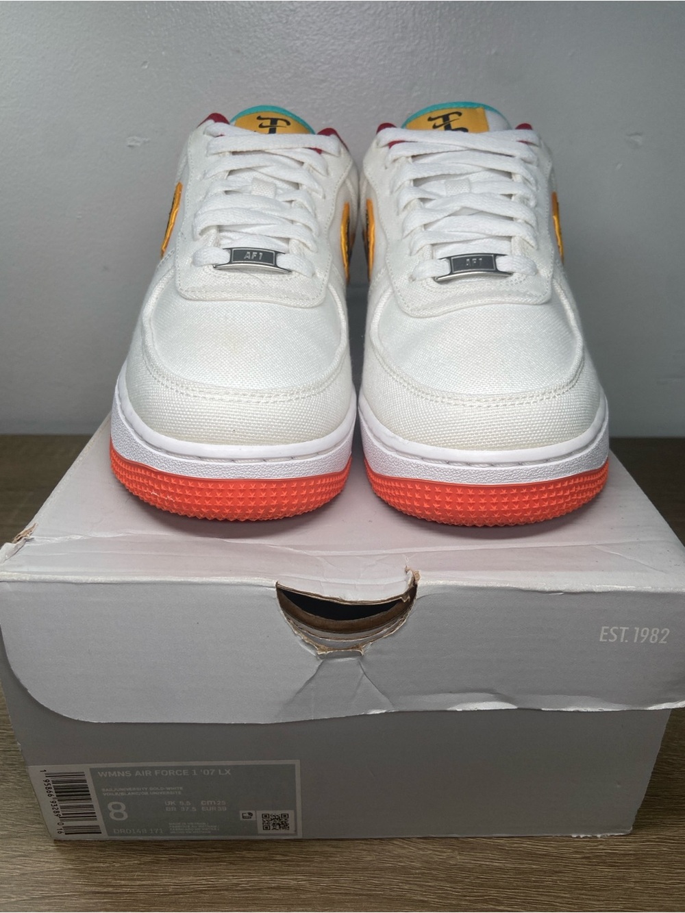 Nike Air Force 1 ‘07 LX Women’s 8 Shoes Sneakers DR0148-171 Year of the Tiger